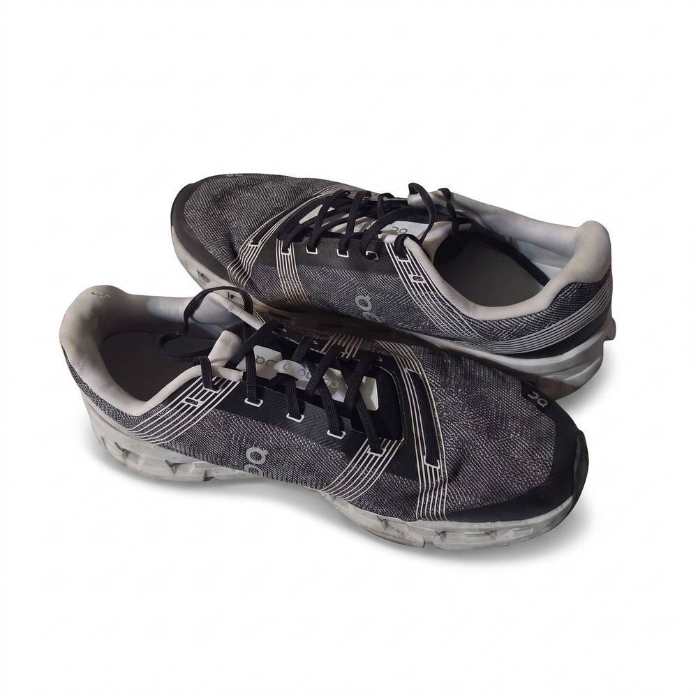 On Running Cloudgo Men 11.5 Grey Black Running Sneakers Athletic Shoes